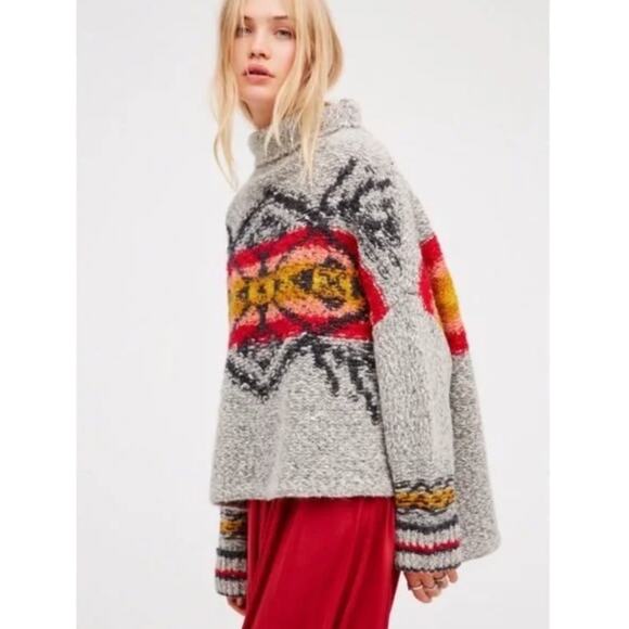 Free People Sweaters - FREE PEOPLE Arctic Blast Pullover Turtleneck Sweater // XS